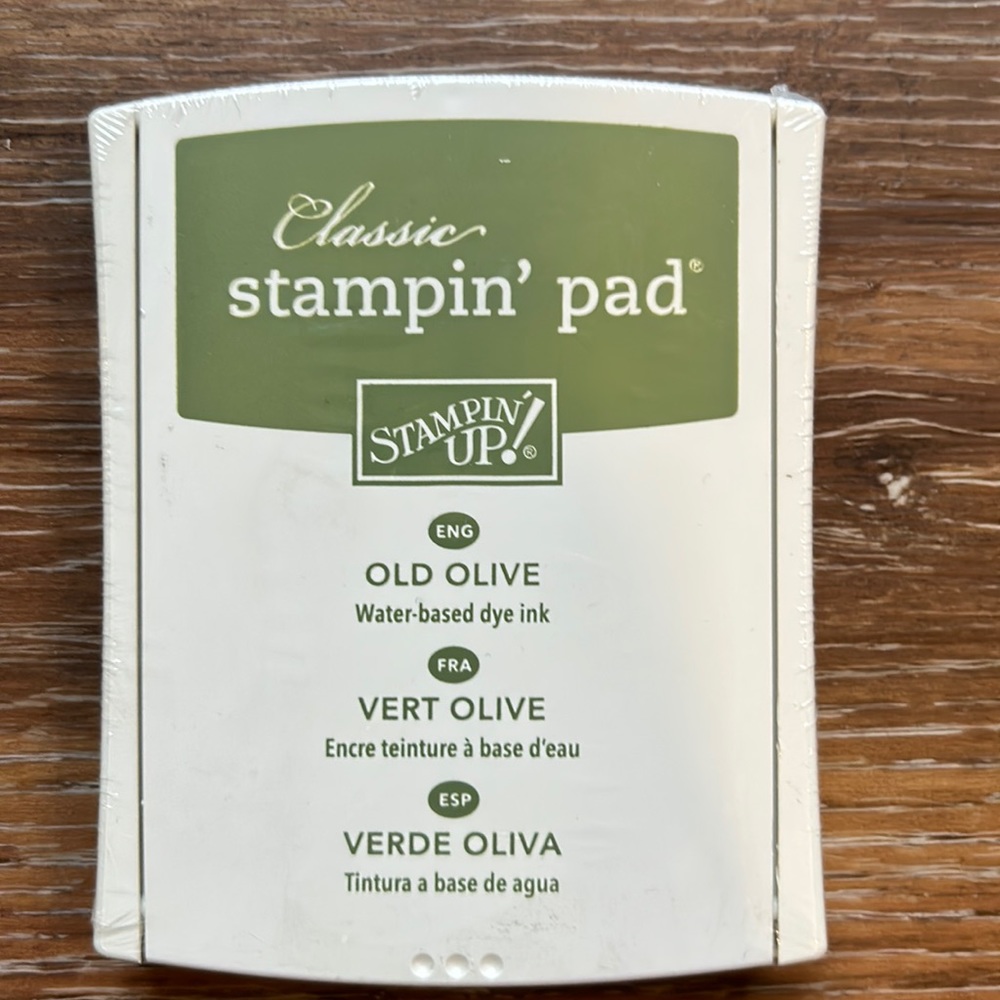 Stampin Up Old Olive ink pad